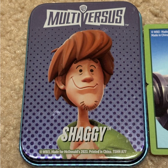 McDonald's Multiversus Double Sided Tins with Double Sided Puzzles Batman Shaggy - Picture 4 of 9
